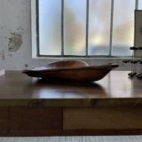 Plat en bois XL racine de thuya