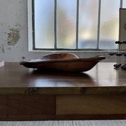 XL thuja root wooden dish