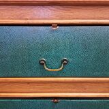 Cartonnier de notaire Art Déco en chêne