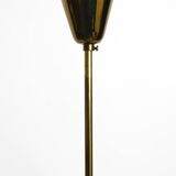 Beautiful 1960s brass glass Tulipan ceiling lamp by Hans Agne Jakobsson