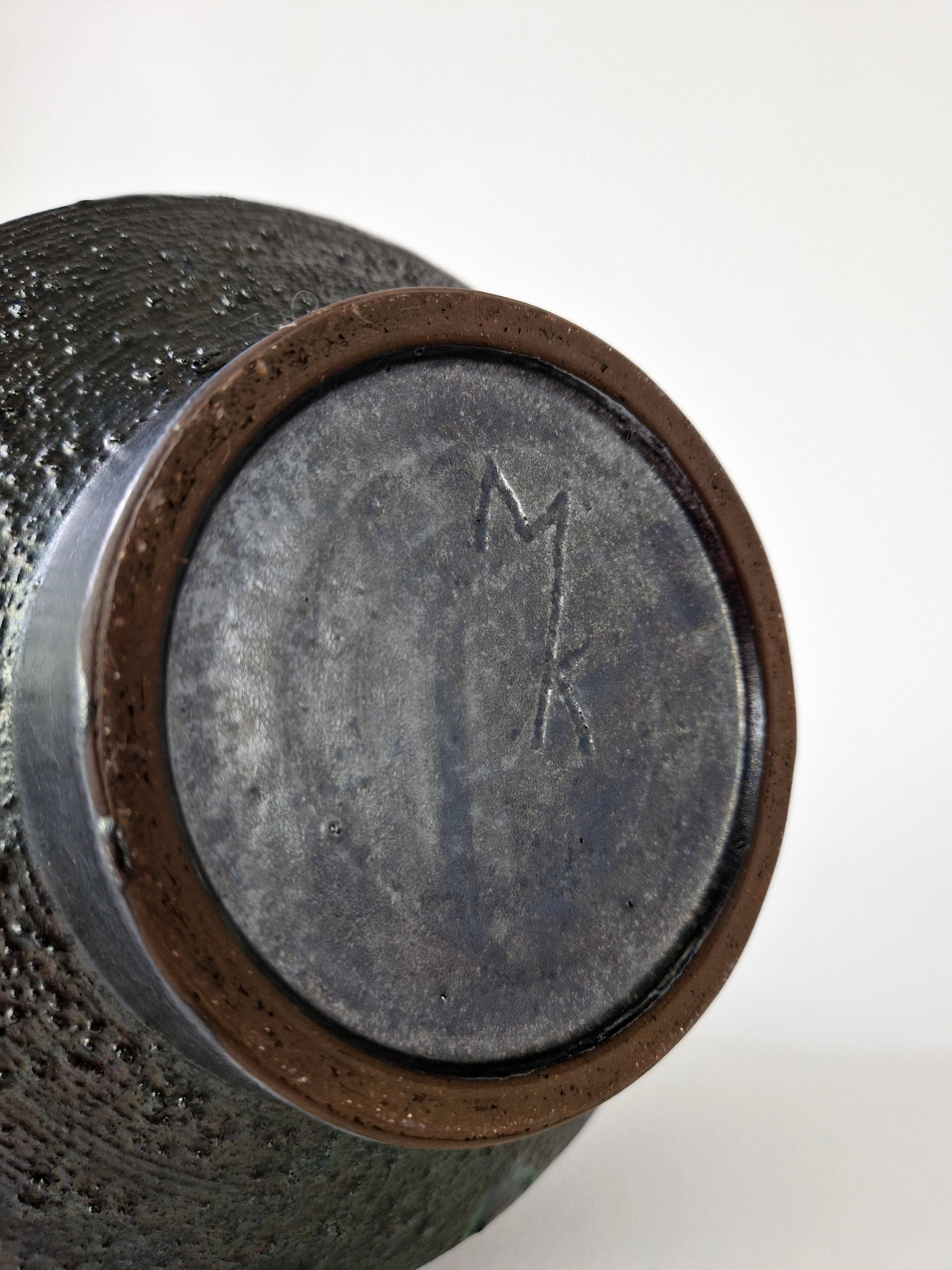 Vase keramar en céramique vintage 1960