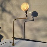 Mid-century architect's handcrafted lamp