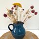 Pichet vase en grès bleu des Manufactures Normand