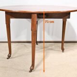 Table Ovale 6 Couverts en Acajou, Angleterre – 1ère Partie XIXe