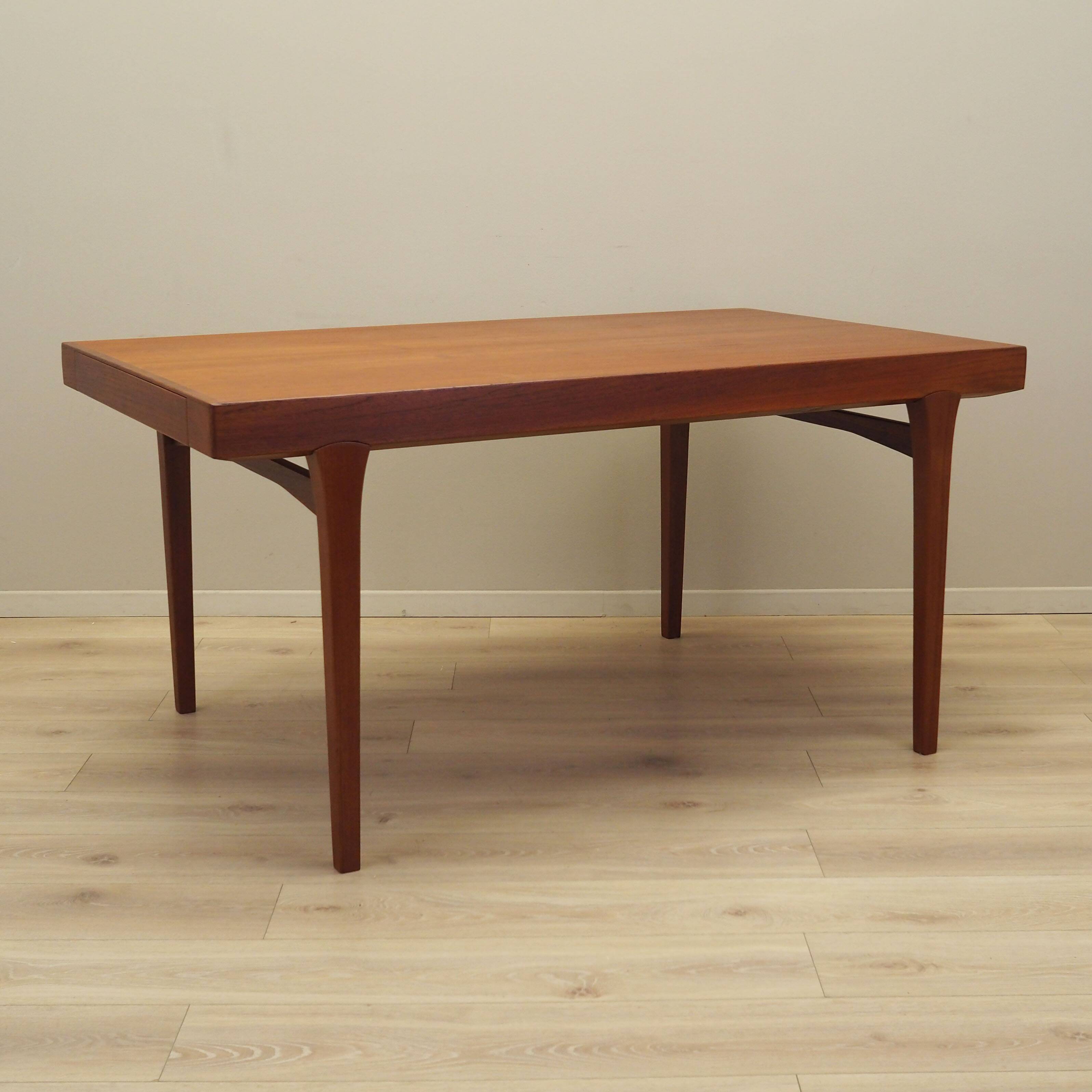 Teak table, Danish design, 1970s, production: Denmark