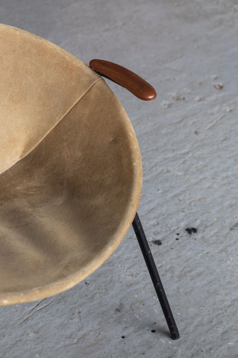 Balloon armchairs by Hans Olsen for Lea design 1960