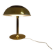 Large Space Age table lamp in brass by Fagerhults, Sweden, 1970s.