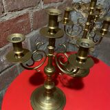 Pair of vintage brass candlesticks