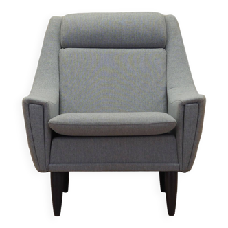 Grey armchair, Danish design, 1970s, production: Denmark