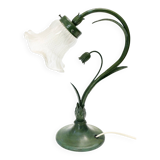 antique 1980s art nouveau retro table or desk lamp