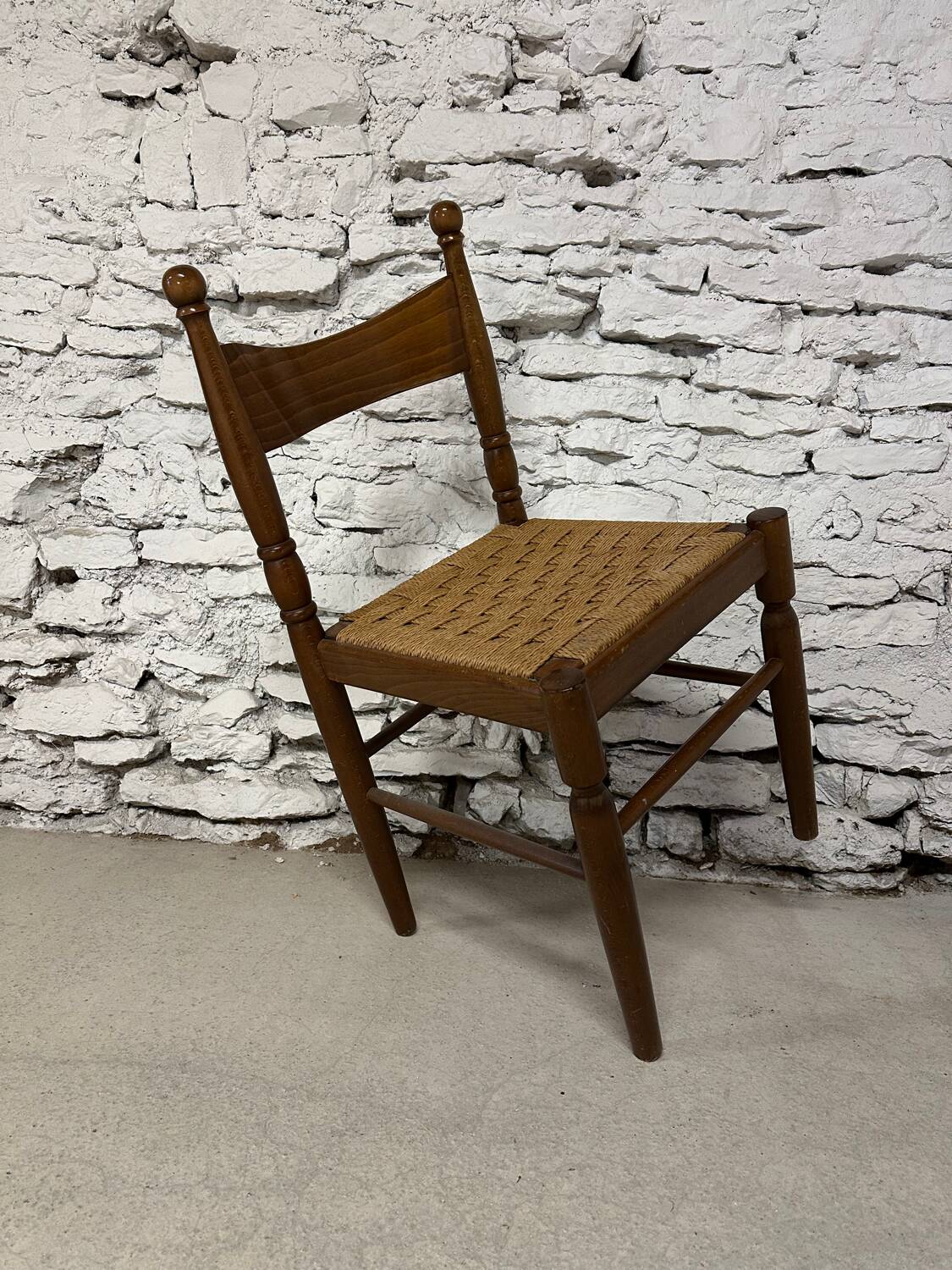 Vintage rope chair