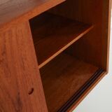 Teak shelving unit, Danish design, 1960s, production: Denmark