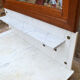 Art Nouveau dressing table dresser in carved oak, France, circa 1910