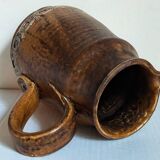 Ceramic potter's pitcher by F.CHEDEVILLE 20th century