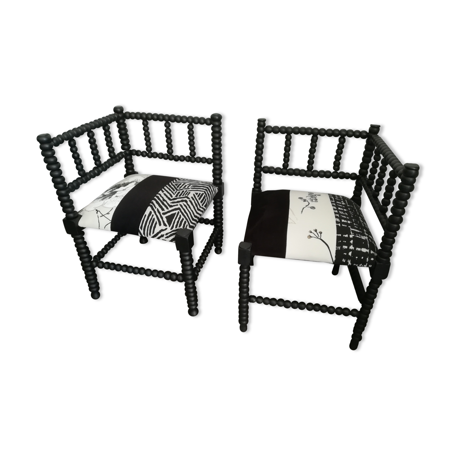 Pair of small armchairs
