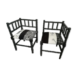 Pair of small armchairs