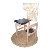 Black and natural children's desk