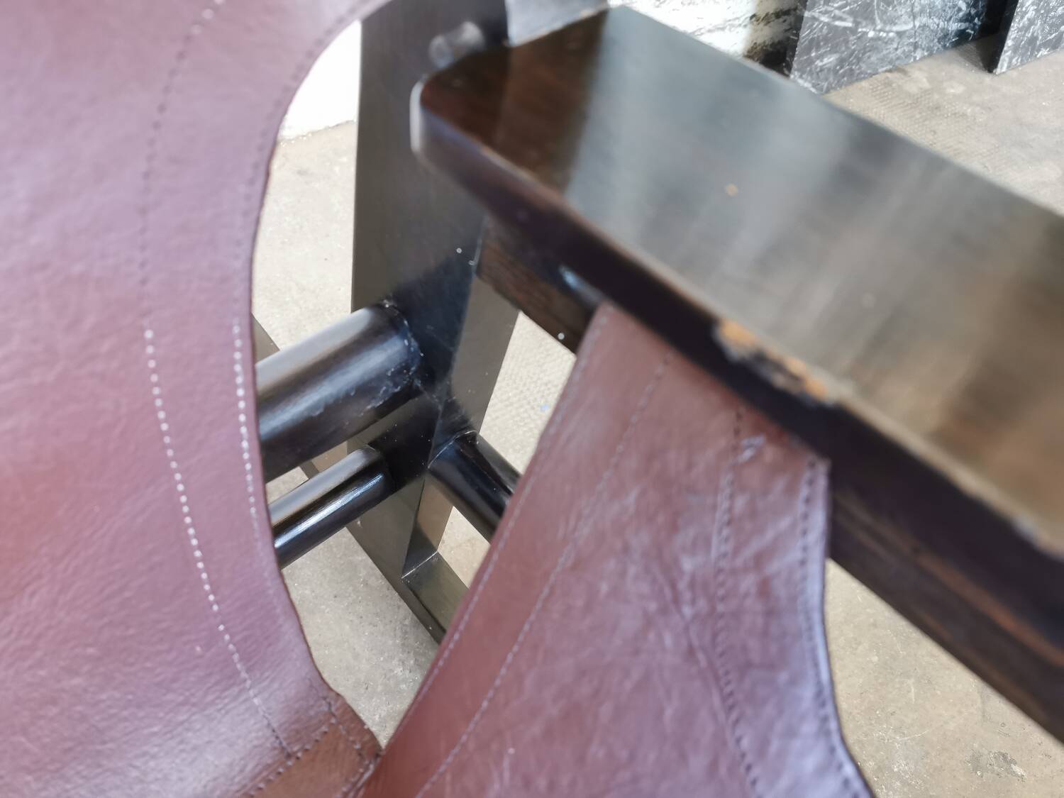 Brutalist rocking chair