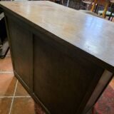 Oak children's desk with drawers