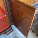 Art deco wooden chest of drawers from the 1940s