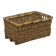 Antique industrial factory wicker basket
