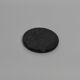 Gabriella – Black Round Natural Marble Coasters - set of 4