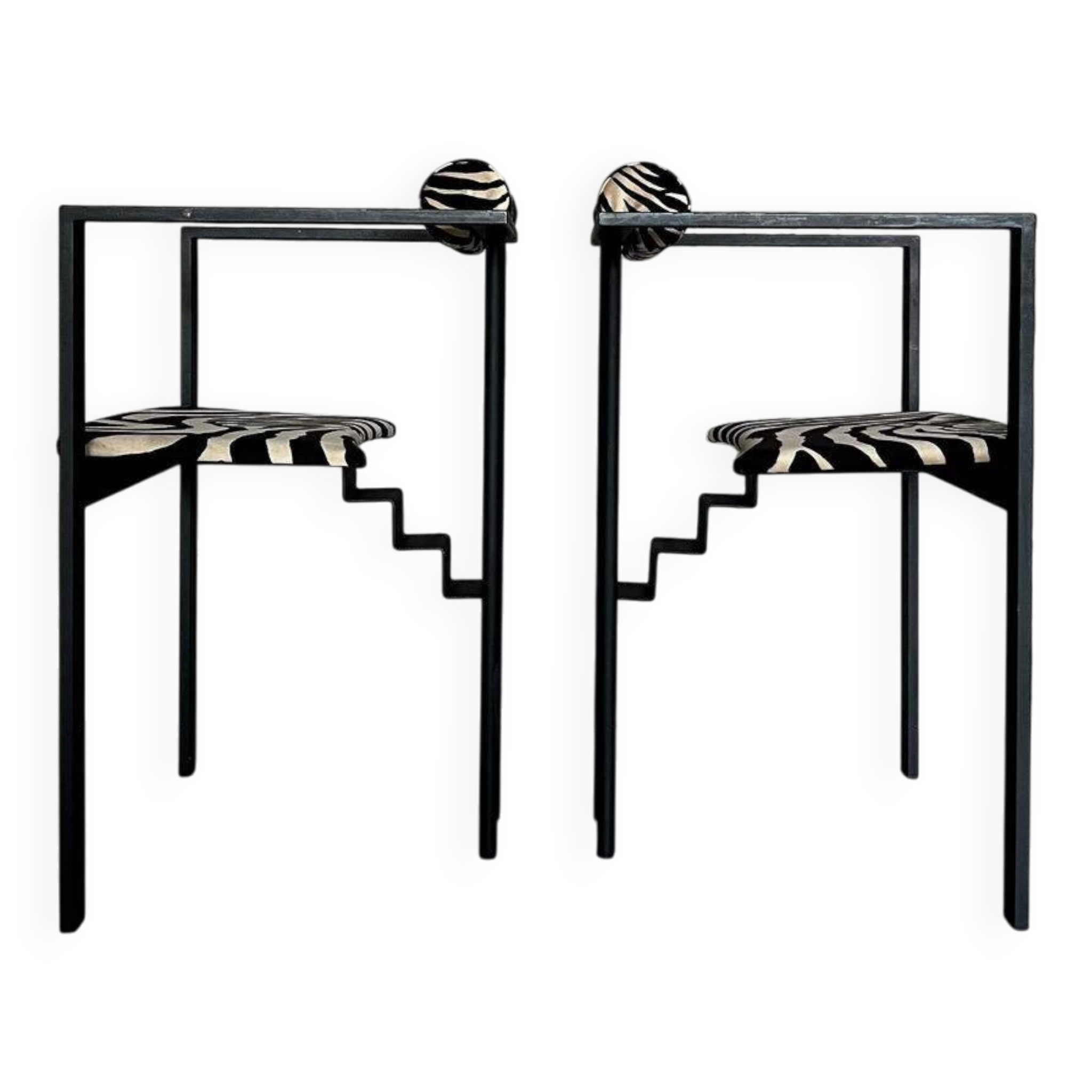 Trix Chairs by Karl-Friedrich Förster for KFF Set of Two | Newly Upholstered