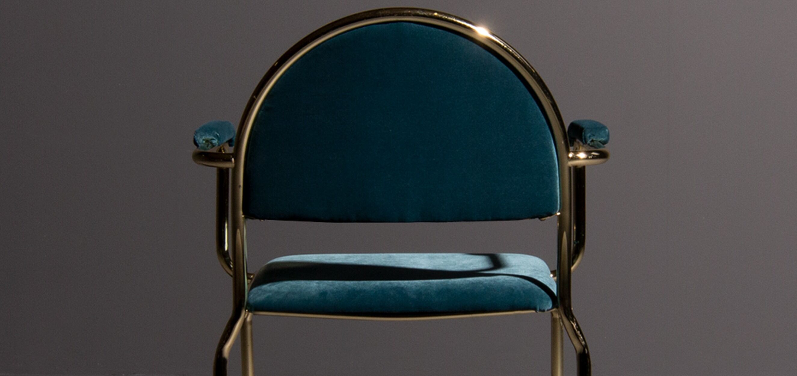 Hollywood Regency chair with or without armrest