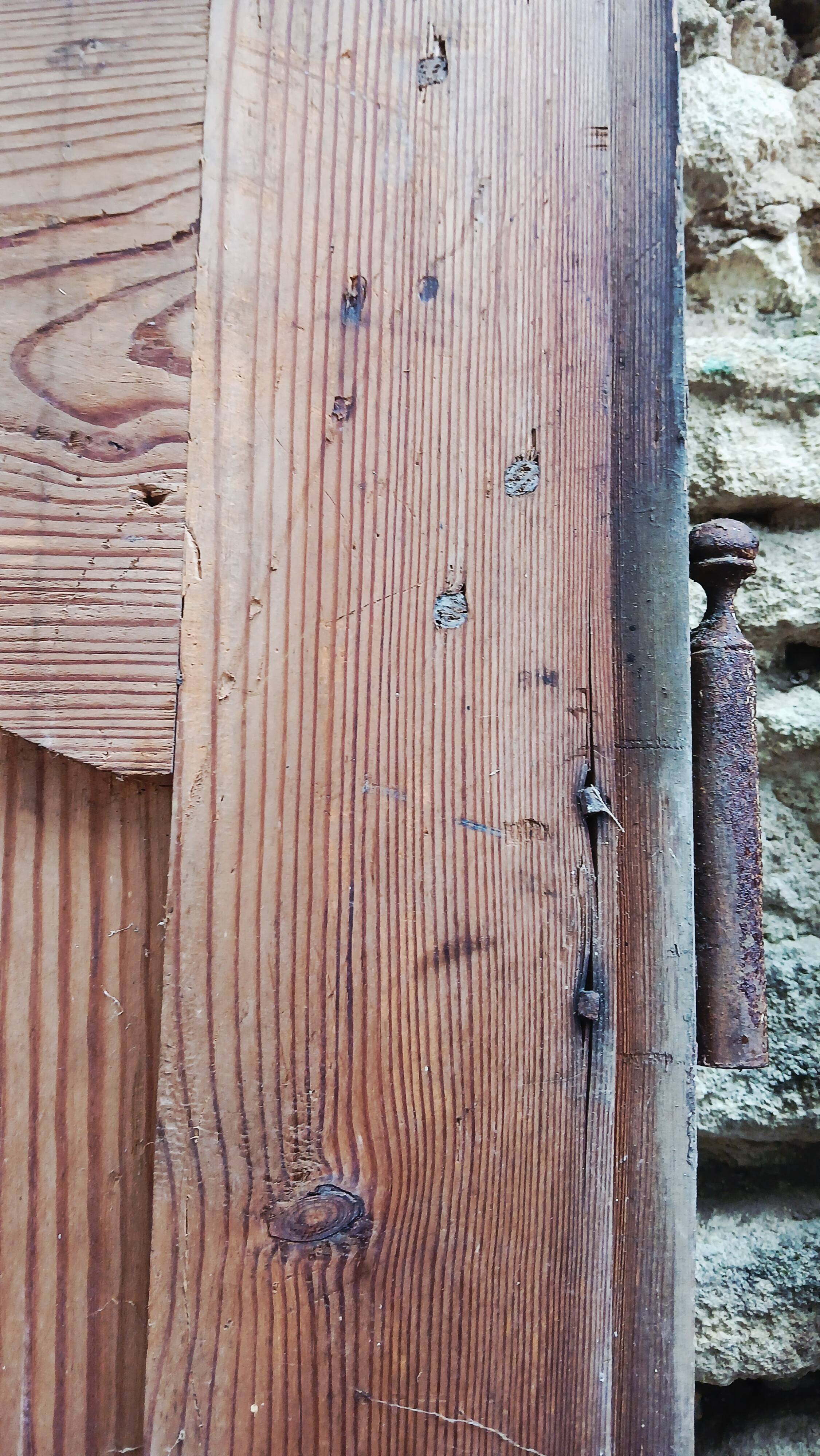 Pair of old cupboard doors