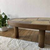 Coffee table in the style of Roger Capron