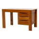 Solid elm desk by Roland Haeusler for Maison Regain