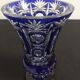 Vase en cristal taillé