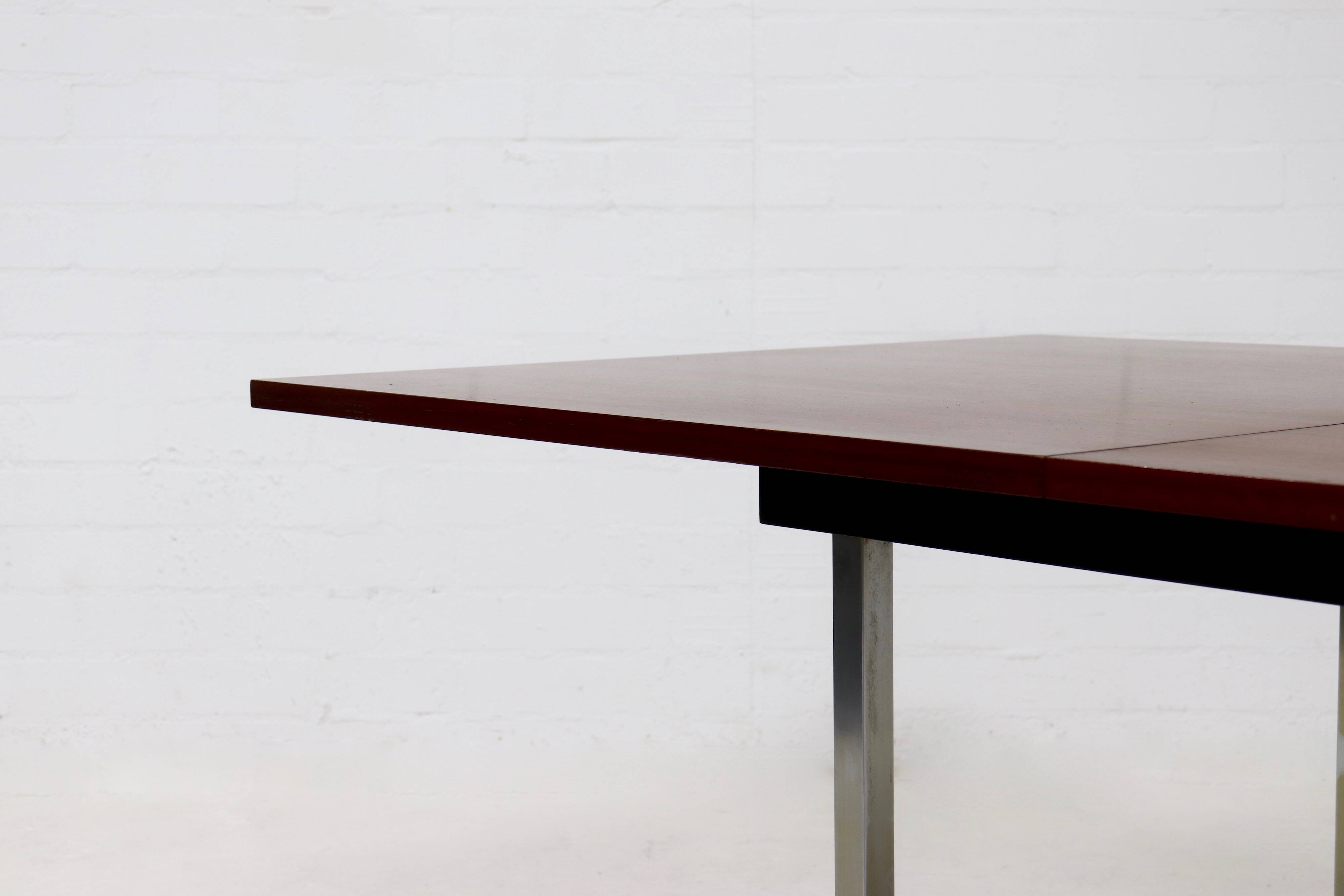 Extendable dining table by Alfred Hendrickx for Belform Belgium 1960s