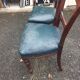 Pair of 19th century Restoration period armchairs