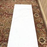 Table basse 1970 laiton et marbre de carrare