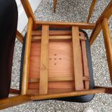 Series of six scandinavian chairs