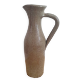 Tall, fine stoneware vase/pitcher