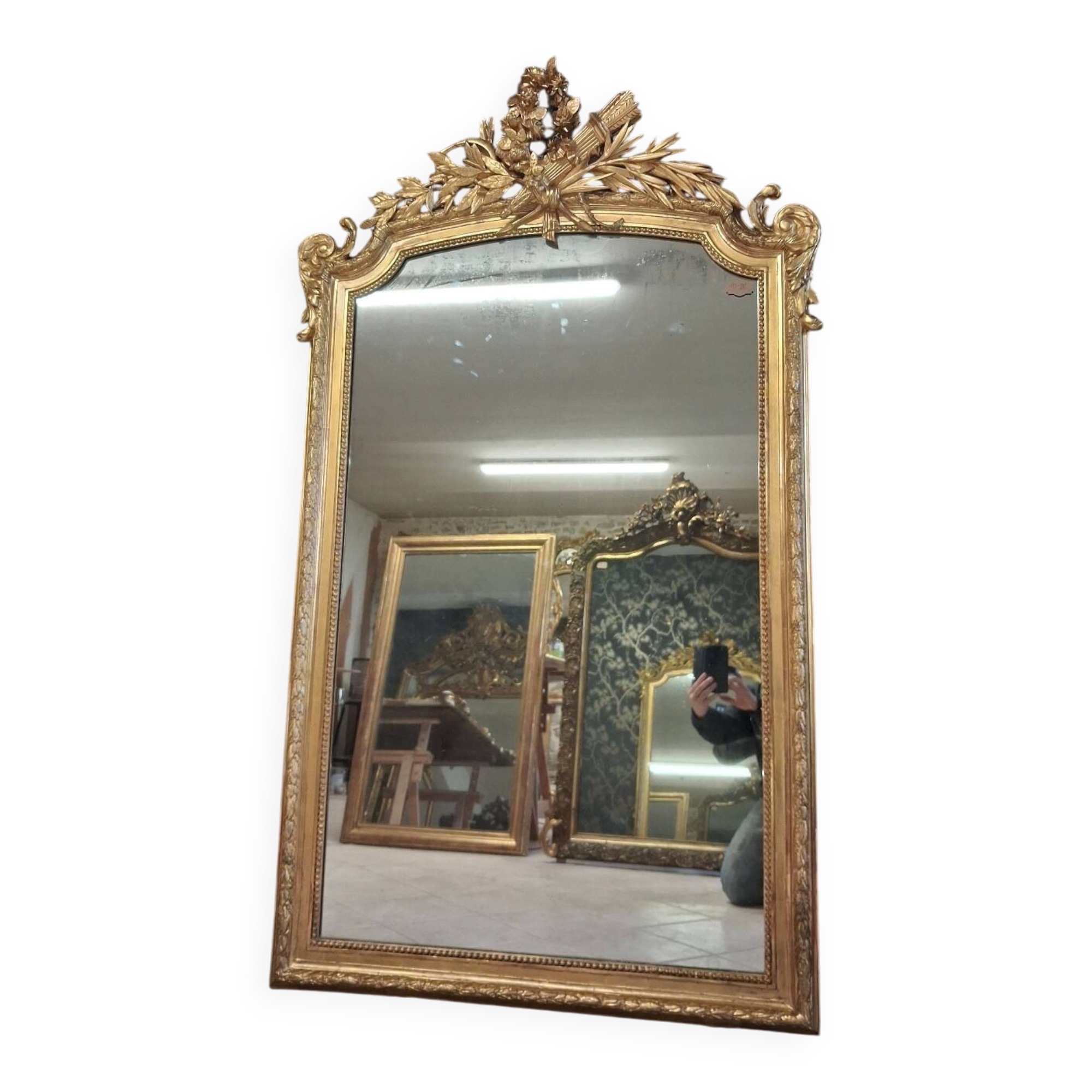 Napoleon III mirror 179x 103