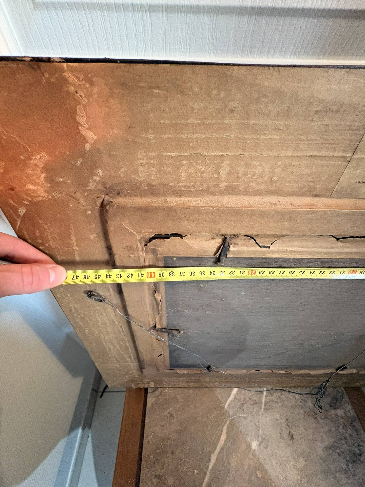 Oil Painting Panel HSP EDWARD WEBB Hunting Dog Forest