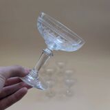 Engraved champagne glasses