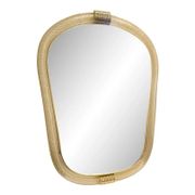 Murano Glass Wall Mirror with "Torciglione" Torchon Detailing, Barovier-Ins