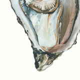 "Ada", the oyster, art print 21/29.7 cm