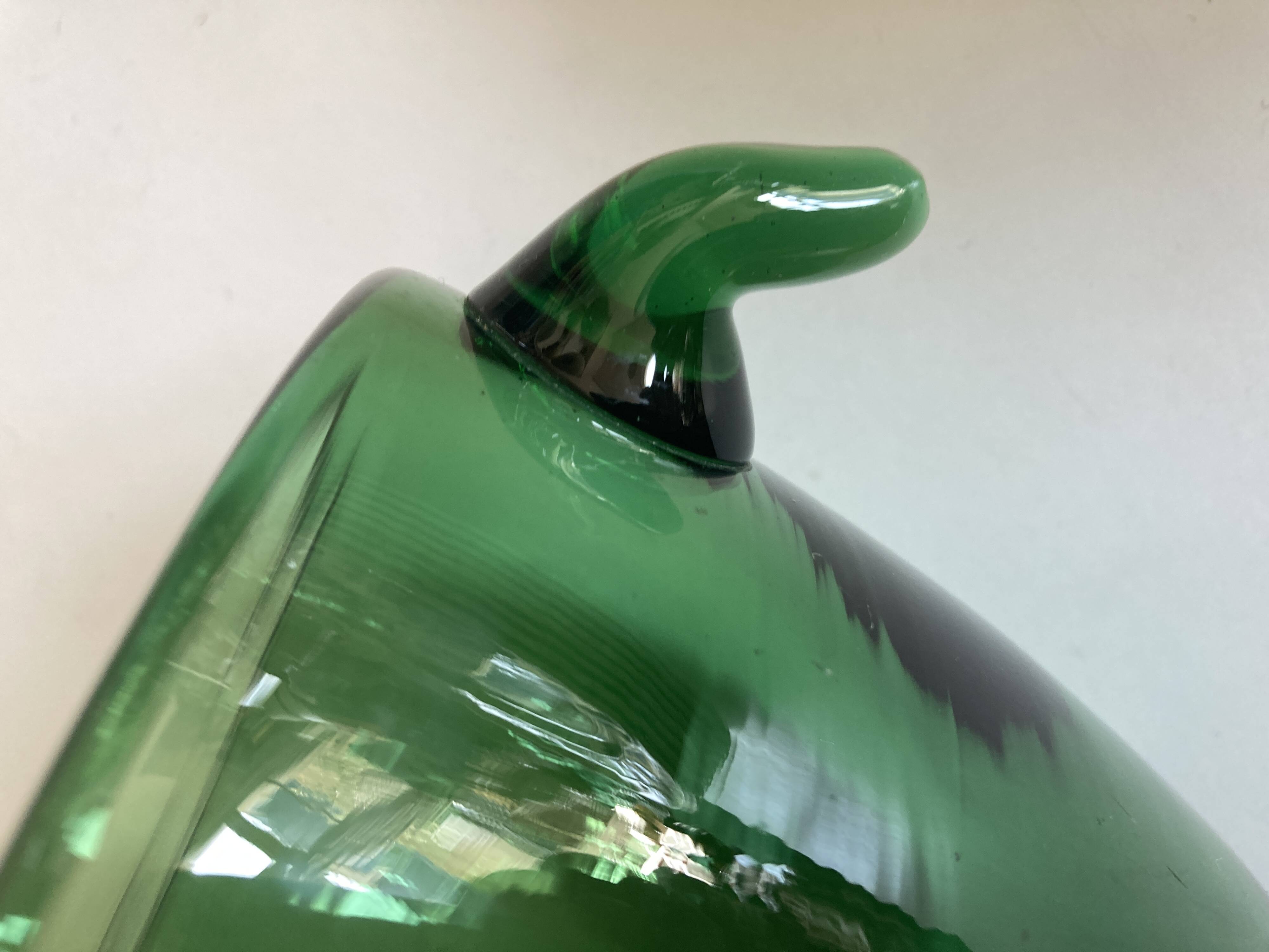 1960s blown glass ice bucket, Italian work