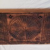 Frieze - carved wooden pediment - Islamic art