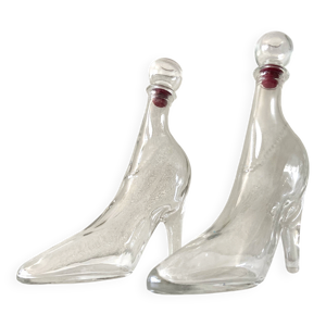 2 bouteilles flacons