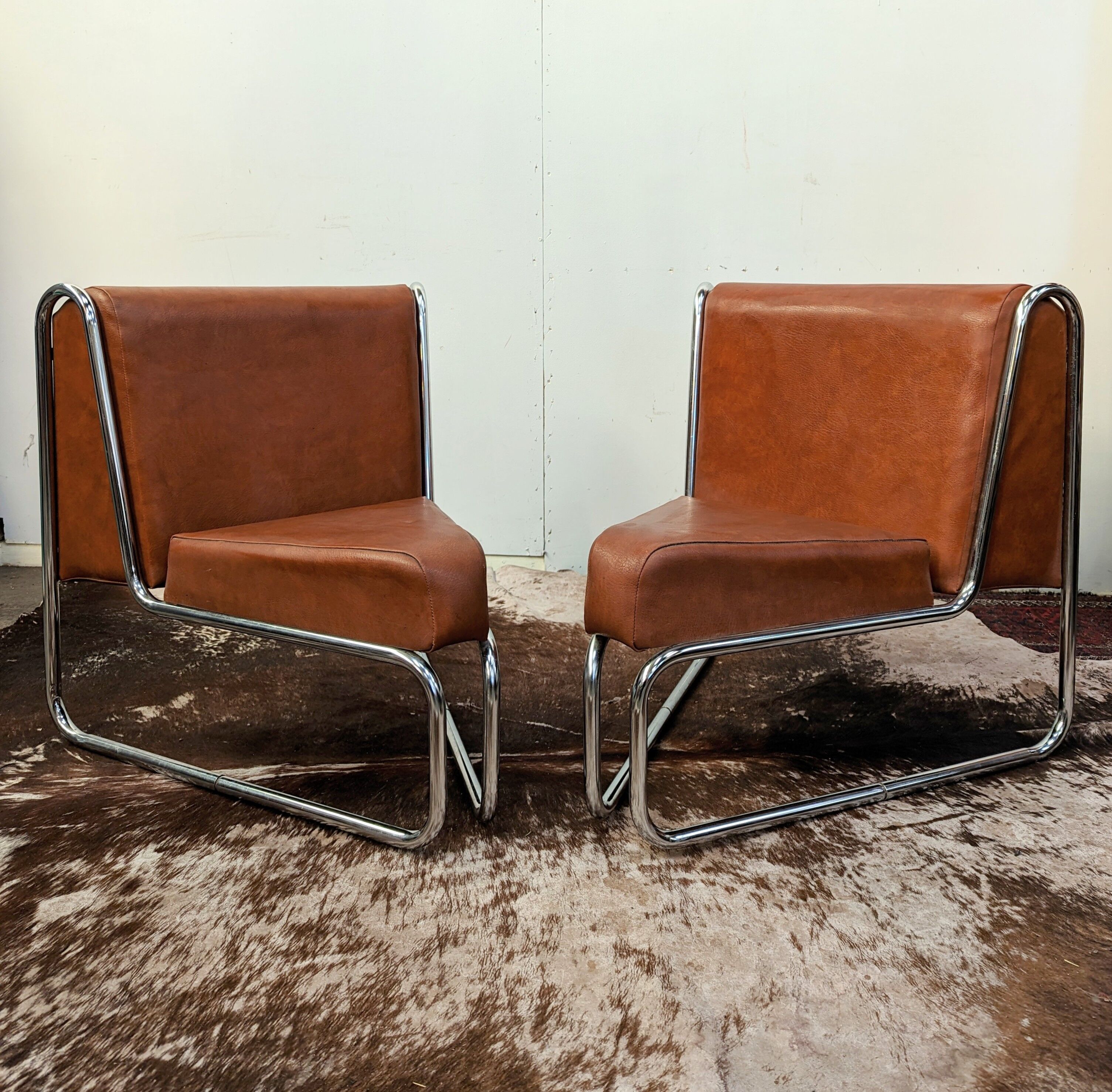 Pair of armchairs 70's