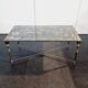 Vintage table basse verre églomisé
