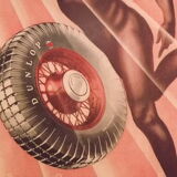 Poster Pub Dunlop 1934