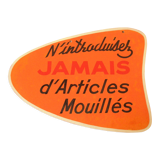 Old board board dyeing laundromat lavomatic Never introduce items