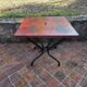 Bistro table Tolix vintage/industrial red